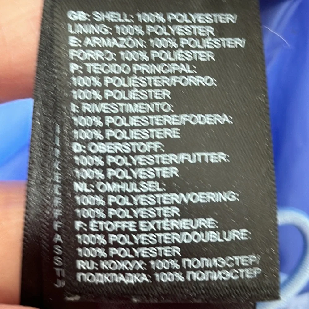 💙 THE NORTH-FACE WOMENS DRY VENT X-SMALL RAIN JACKET “BEAUTIFUL PERWINKLE/BLUE” - Picture 10 of 16